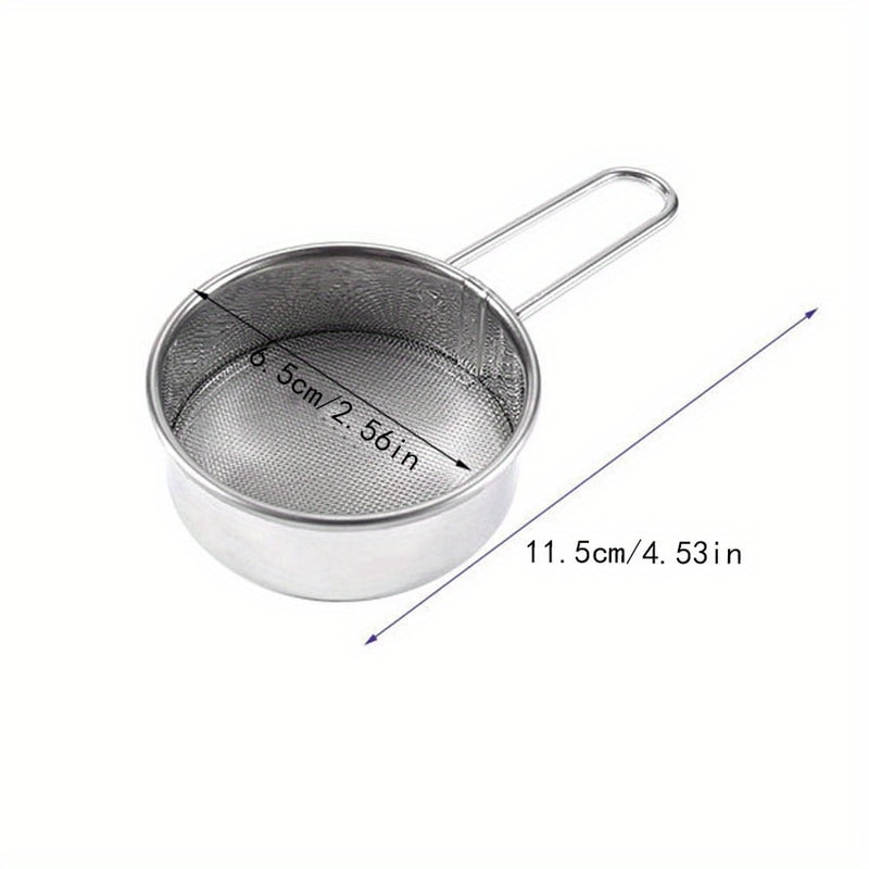Flour Sieve Pastry Baking Tools Stainless Steel Sifter Cup For Powder Flour Icing Sugar 5