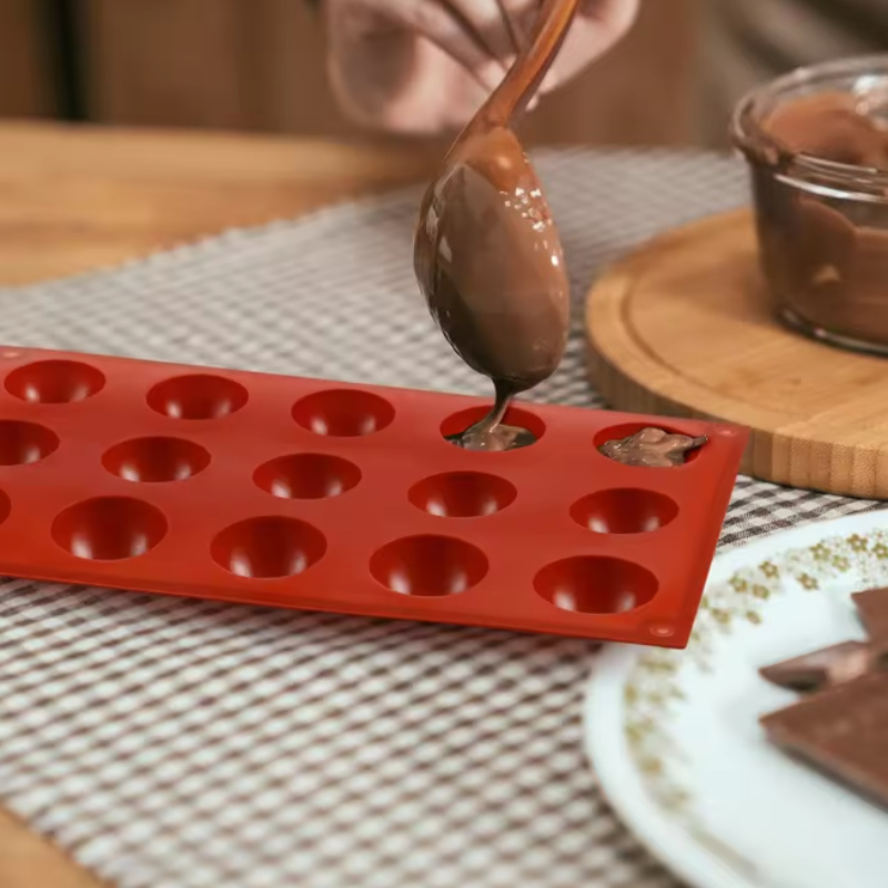 Ball Round Half Sphere Silicone Mold For DIY Baking Cake Pudding Mousse Chocolate Mold Kitchen Acce 1