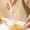 White Manual Silicone Whisk HandHeld Baking Mixing Tool Cooking Kitchen Tools Setki 4