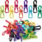 Multi-Purpose PVC-Coated Steel Clips for Sealing Food Bags, Durable Kitchen Dining Accessories for Chips, Laundry