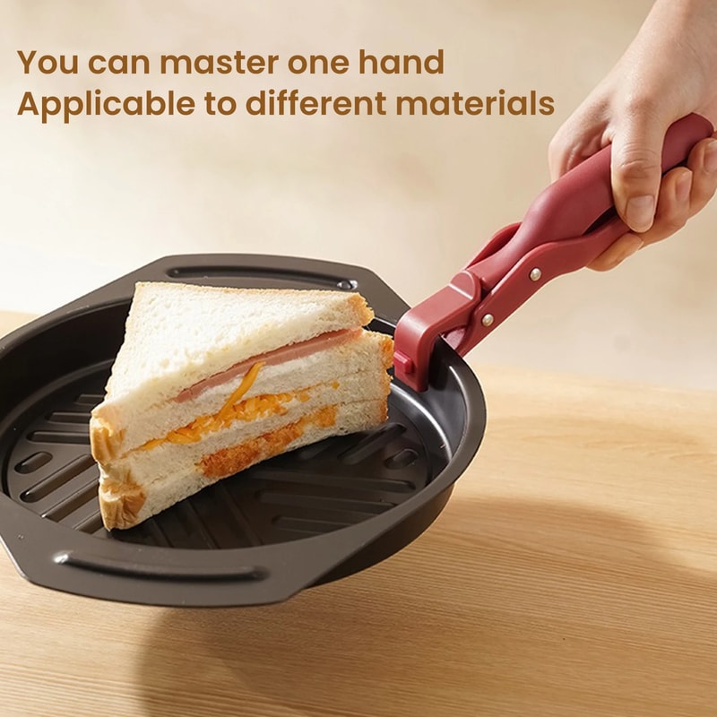 Antiscald Clip Silicone Kitchen Holder Antihot Plate Dish Pot Lifter Heat Resistant Gadget 4