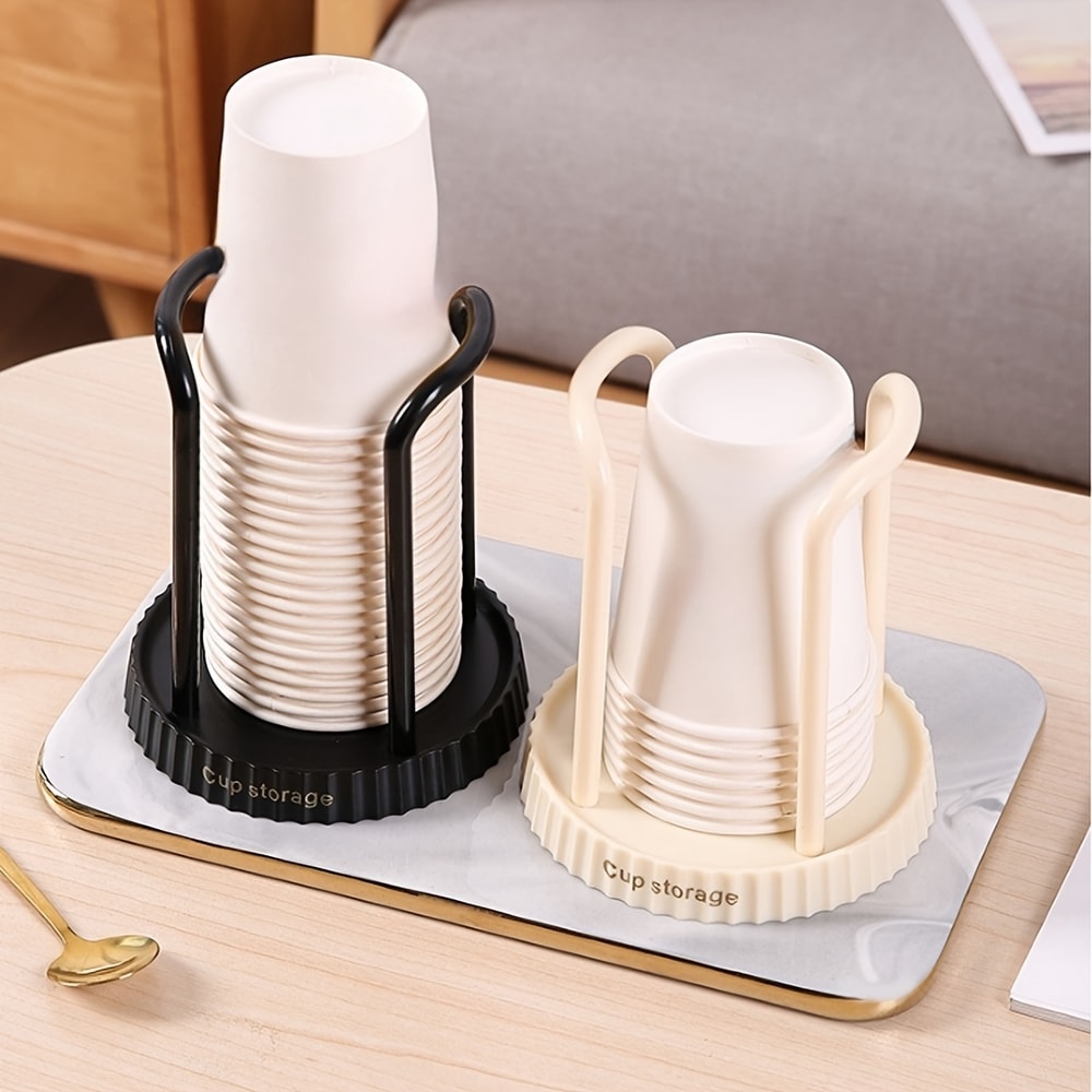 Kitchen Paper Cup Holder, Multifunctional Desktop Cup Storage Rack, Disposables Cups Picker, Household Coffee Cup Holder