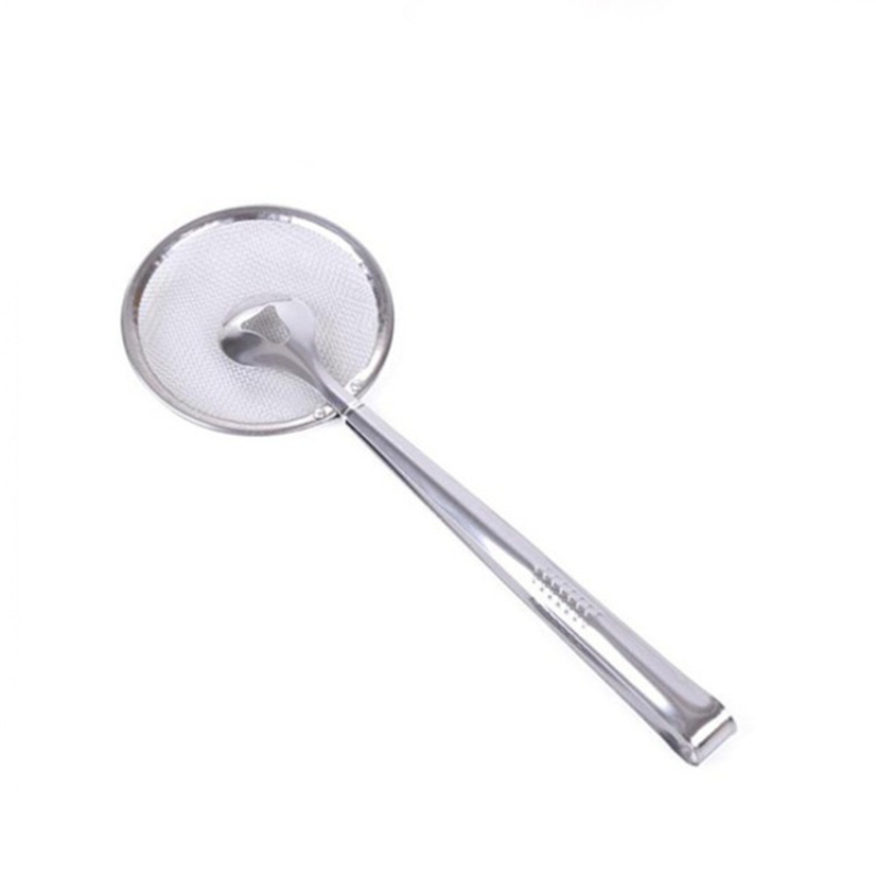 Food Strainer Kitchen Accessories French Fryer Spoon Drain Gadget Household Tools 2