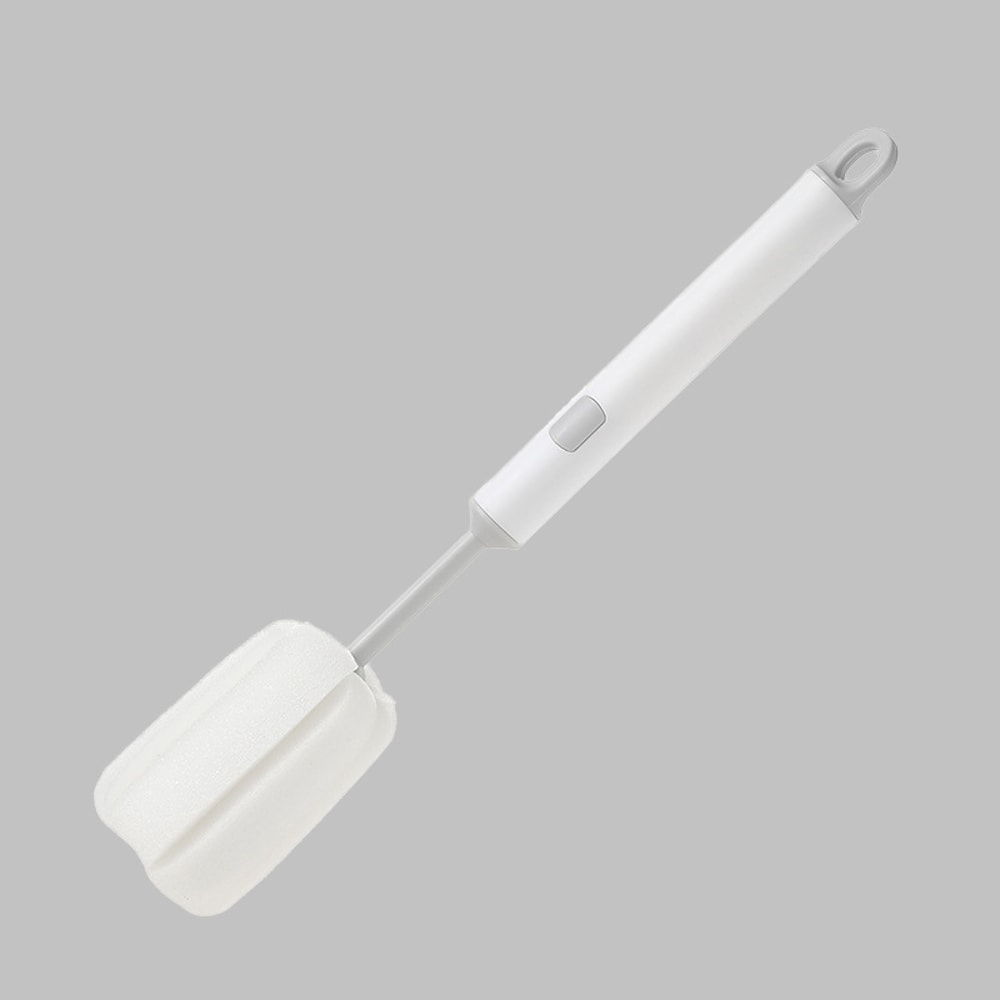 Sponge Cleaning Cup Brush Long Handle for Coffee, Glasses, Mugs, Baby Bottles