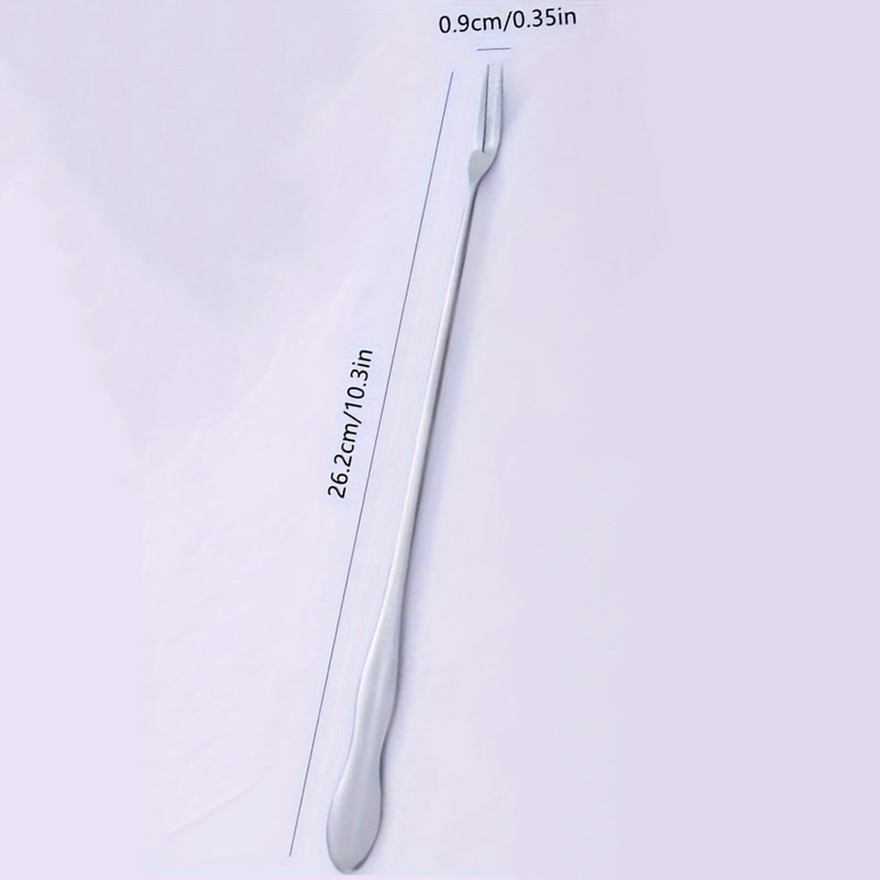 Stainless Steel Fruit Forks Mini Dessert Forks For Cake Party Snail Fork For Restaurant Bar 3