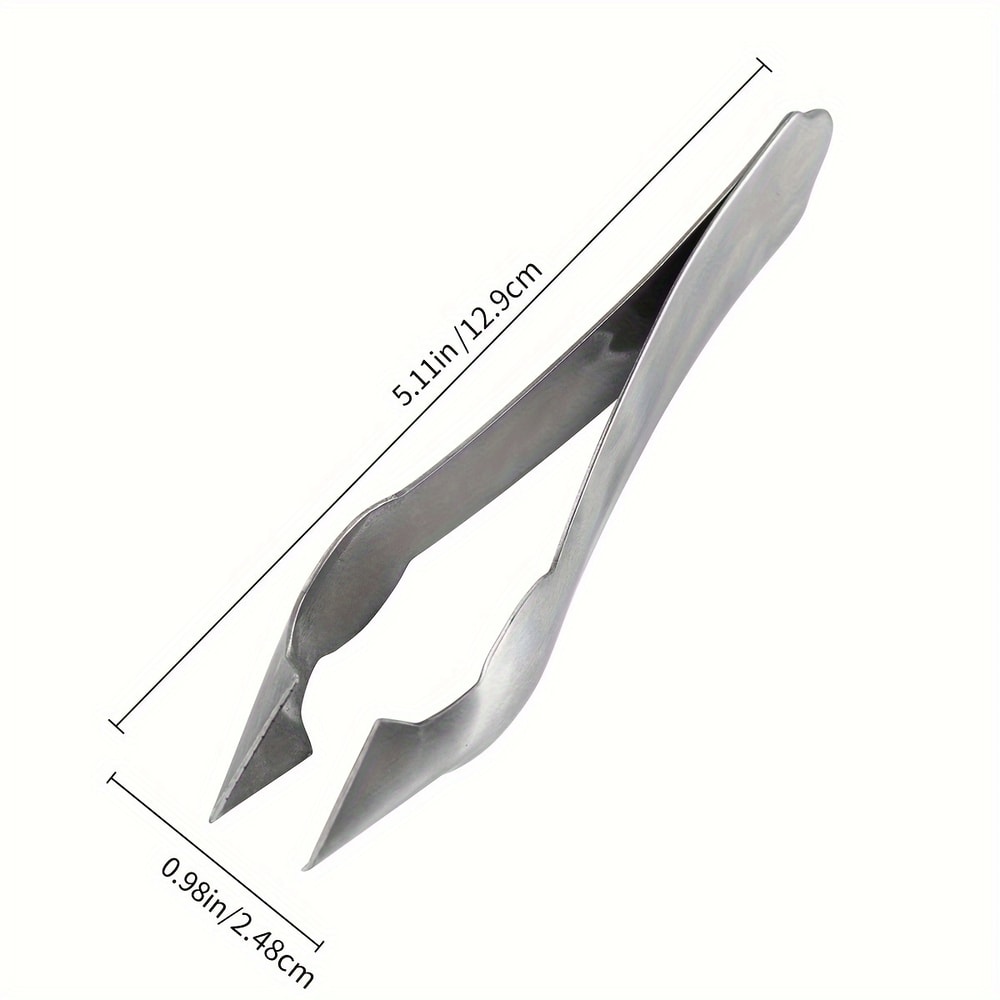 Pineapple Corer Slicer Cutter, Pineapple Eye Remover Clip, Strawberry Huller and Stainless Steel Kitchen Knife Gadget