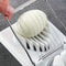 Stainless Steel Egg Cutter Plastic Base Preserved Egg Splitter Egg Cutting Artifact Kitchen Tool 3