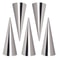 Kitchen Stainless Steel Baking Cones, Horn Pastry Roll Cake Mold for Croissants, Spiral Baked Croissants Tubes