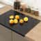 High Toughness Acrylic Large Black Cutting Board NonSlip EasyClean Surface Ideal For Kitchen Counte 0