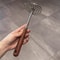 Stainless Steel Potato Masher with Wooden Handle, Manual Pumpkin Ricer, Household Pressing Tool, Kitchen Vegetable Fruit