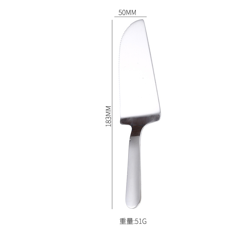 Stainless Steel Cake Shovel Knife Pie Pizza Cheese Server Cake Divider Knives Bread Shovel Baking T 5