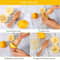 Orange Manual Lemon Juicer Mini Fruit Juicer Wooden Lemons Squeezer Portable Hand Press Citrus Juic 4