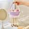 Makeup Brush Cleaning Bowl Beauty Egg Cleaning Tool Brush Powder Puff Storage Set 0