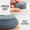 Portable Kitchen Soap Dispensing Brush Easy Use Dishwashing Scrubber Kitchen Cleaning Tool 4