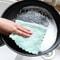Glass Window Dish Cleaning Cloth Microfiber Kitchen Towel AntiGrease Wiping Rag Absorbent Fish Scal 3