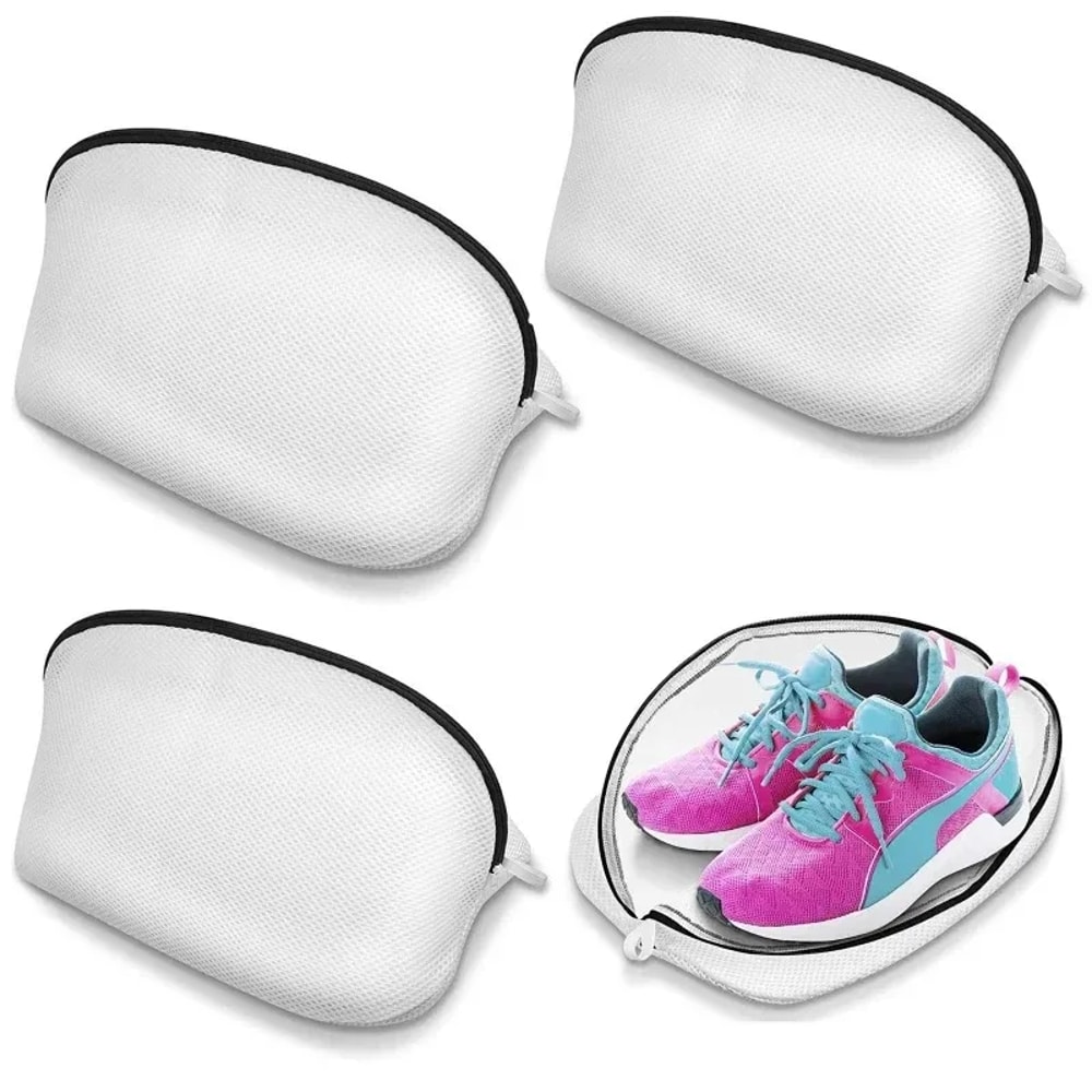 Mesh Laundry Bag For Shoes Travel Shoe Storage Bag Protective Clothes Organizer Box With Zip For Wa 3