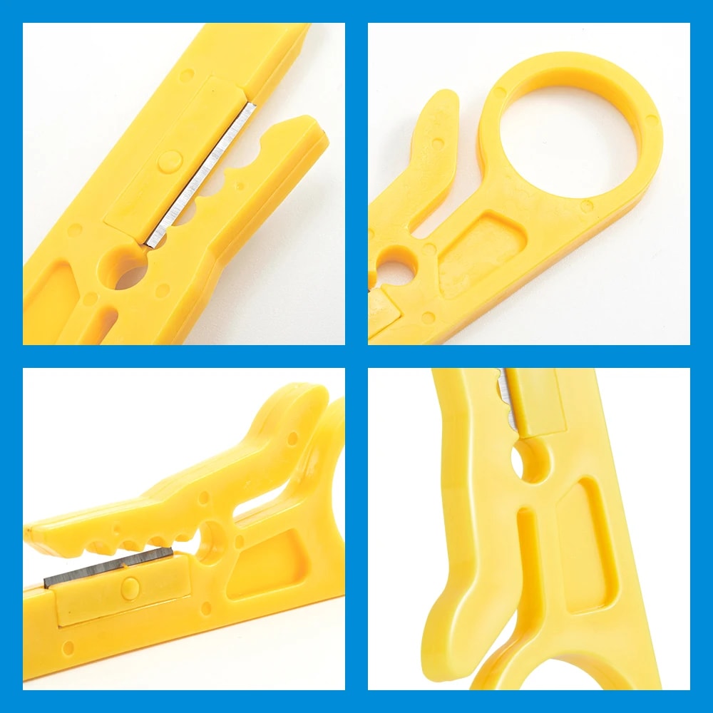 Mini Portable Wire Stripper Crimping Tool Wire Cutter Multi Tools For Cable Stripping 4