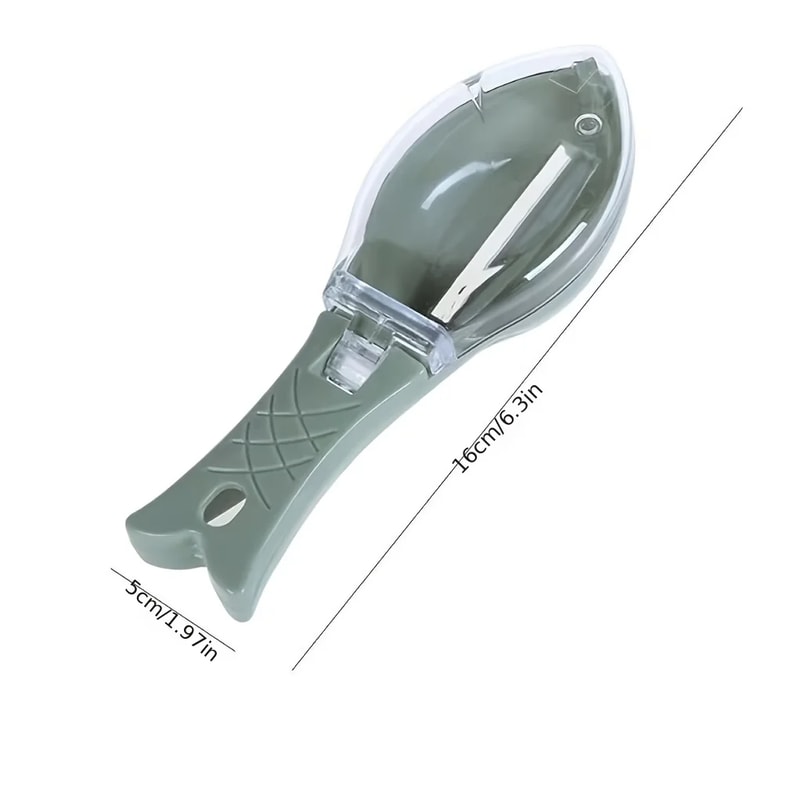 Quickly Remove Fish Scales Kitchen Scraper Tool, Fish Scale Knife, Cooking Accessories Cleaner