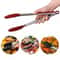 Kitchen Accessories Small Silicone Clips Bread Barbecue Tongs Steak Clip BBQ Cooking Food Clips Bak