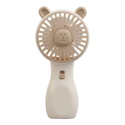 cool cartoon mini handheld fan, summer rechargeable fan, student gifts, office supplies