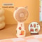 Cool Cartoon Mini Handheld Fan, Summer Rechargeable Fan, Student Gifts, Office Supplies