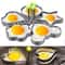 Heart Shaped Pancake Mold, Stainless Steel Omelette Ring, Breakfast Cooking Tool