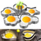 Heart Shaped Pancake Mold, Stainless Steel Omelette Ring, Breakfast Cooking Tool