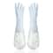 Durable Household Womens Kitchen Dishwashing Gloves Extended Waterproof Cleaning Rubber Gloves For 5