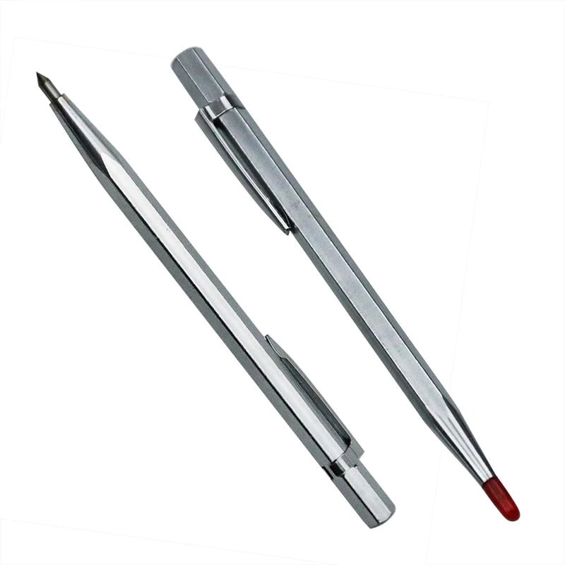 Diamond Metal Marking Engraving Pen, Tungsten Carbide Nib Stylus for Glass, Ceramic, Metal, Wood