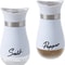 Seasoning Shaker Glass Bottles Spices Storage Salt Pepper Boxes For Kitchen Organization 2