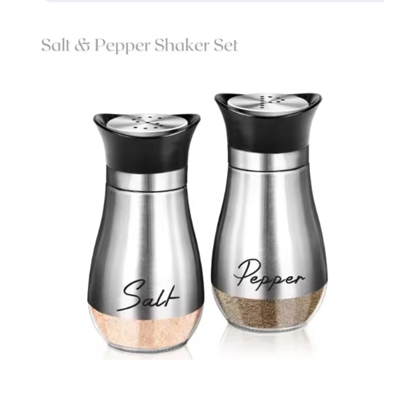 Seasoning Shaker Glass Bottles Spices Storage Salt Pepper Boxes For Kitchen Organization 8