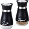 Seasoning Shaker Glass Bottles Spices Storage Salt Pepper Boxes For Kitchen Organization 6