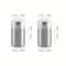 Stainless Steel Mini Spice Jars, Portable Salt and Pepper Shakers for Outdoor Use