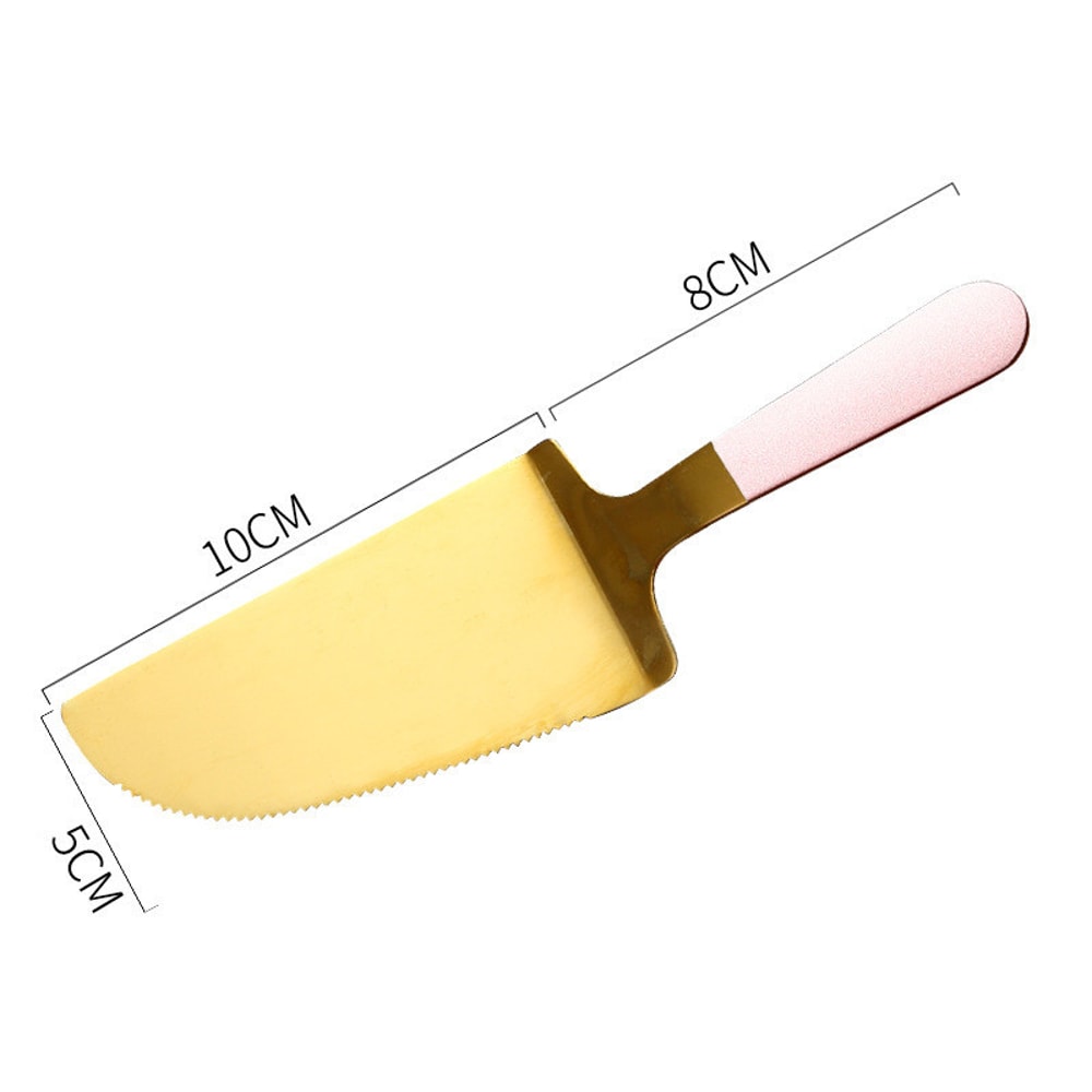 Stainless Steel Cake Shovel Knife Pie Pizza Cheese Server Cake Divider Knives Bread Shovel Baking Tools