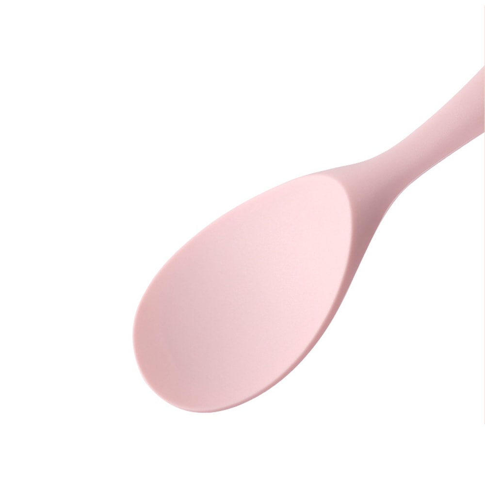 Household Food Grade Silicone Rice Spoon Non Stick Cooking Spoon Heat Resistant Kitchen Tool 3