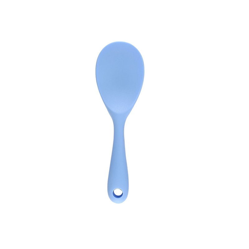 Household Food Grade Silicone Rice Spoon Non Stick Cooking Spoon Heat Resistant Kitchen Tool 4