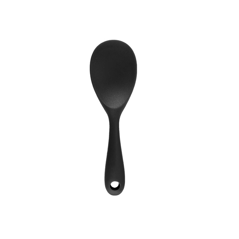 Household Food Grade Silicone Rice Spoon Non Stick Cooking Spoon Heat Resistant Kitchen Tool 8