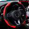 Carbon Fiber Leather Car Steering Wheel Cover Without Inner Ring Automotive Supplies 1