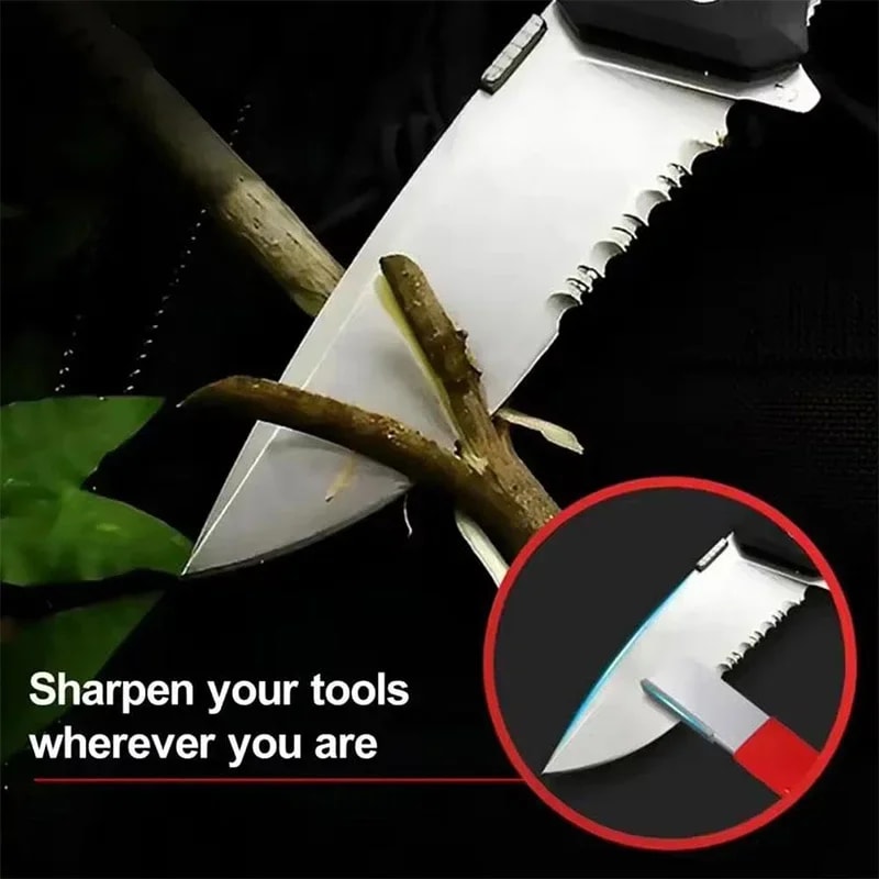 Garden Scissors Precision Edge Professional Kitchen Knife Sharpener Tungsten Diamond Ceramic All Bl 2