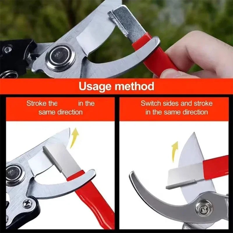 Garden Scissors Precision Edge Professional Kitchen Knife Sharpener Tungsten Diamond Ceramic All Bl 4
