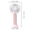 Portable Fan Usb Mini Large Wind Pocket Fan Office Desktop Small Electric Fan Folding Head Multi Fu 6