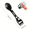 Outdoor Camping Survival Spork, Wrench Bottle Opener Spoon, Kitchen Multifunctional Tool, Multifunctional Whistle Knife