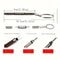 Multifunctional Watch Screw Repair Key Ring Tool Mini Screwdriver For Glasses Mobile Phone Slotted 3