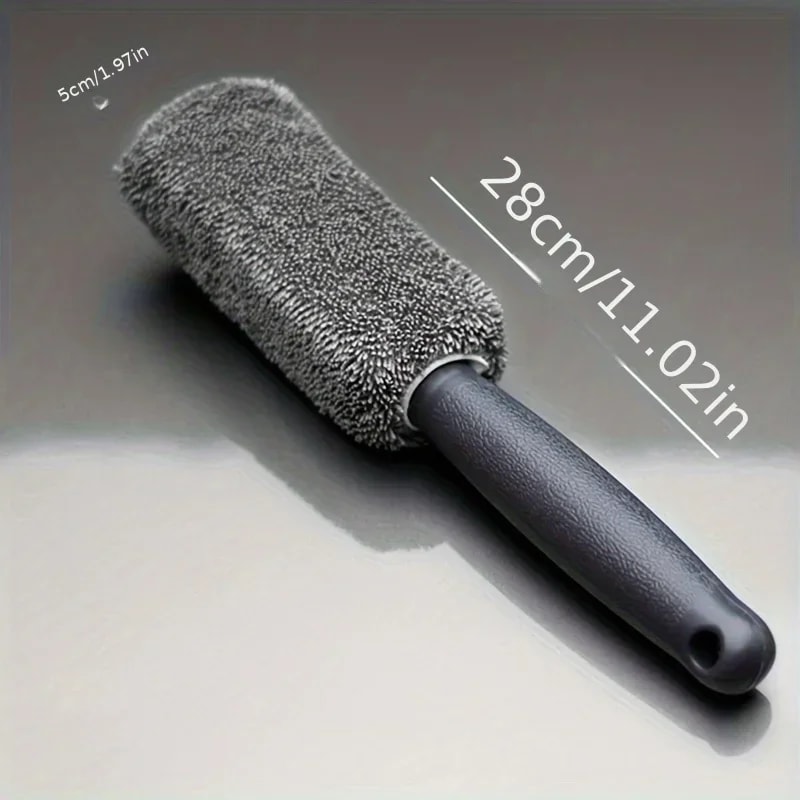 Car Wheel Cleaning Tools, Car Cleaning Tools Tire Rim Brush with Durable Plastic Handle