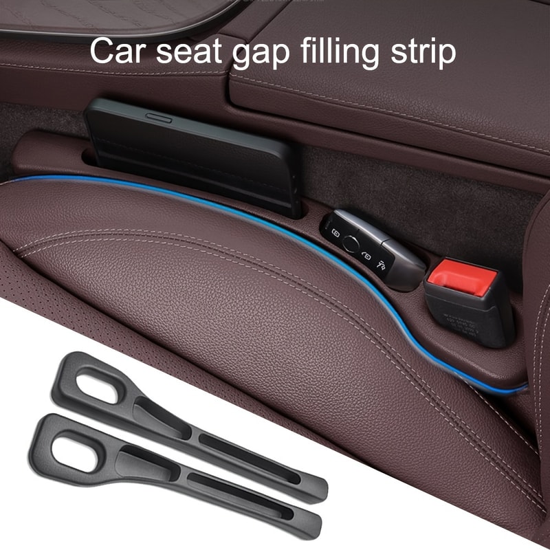 Car Seat Gap Filler Organizer, PU Waterproof Seat Gap Plug Strip, Grooves Gap Storage Auto Interior Accessory