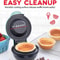 Mini Waffle Bowl Maker Breakfast Machine Egg Tart Ice Cream Egg Roll Maker For Home Kitchen Waffle 2