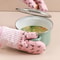 Household Thickened Heat Insulation Gloves Baking High Temperature Resistant Kitchen Oven Microwave 2