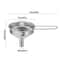 Stainless Steel Mini Funnel for Cooking Oil, Food-Grade Oil Filling Funnel with Handle