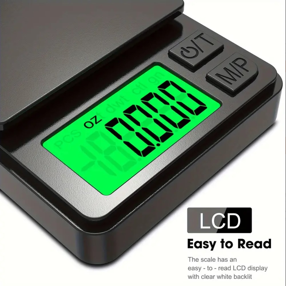 Mini Scale For Travel Precision Pocket Digital Gram Jewelry OuncesGrains Scale With LCD Display 5