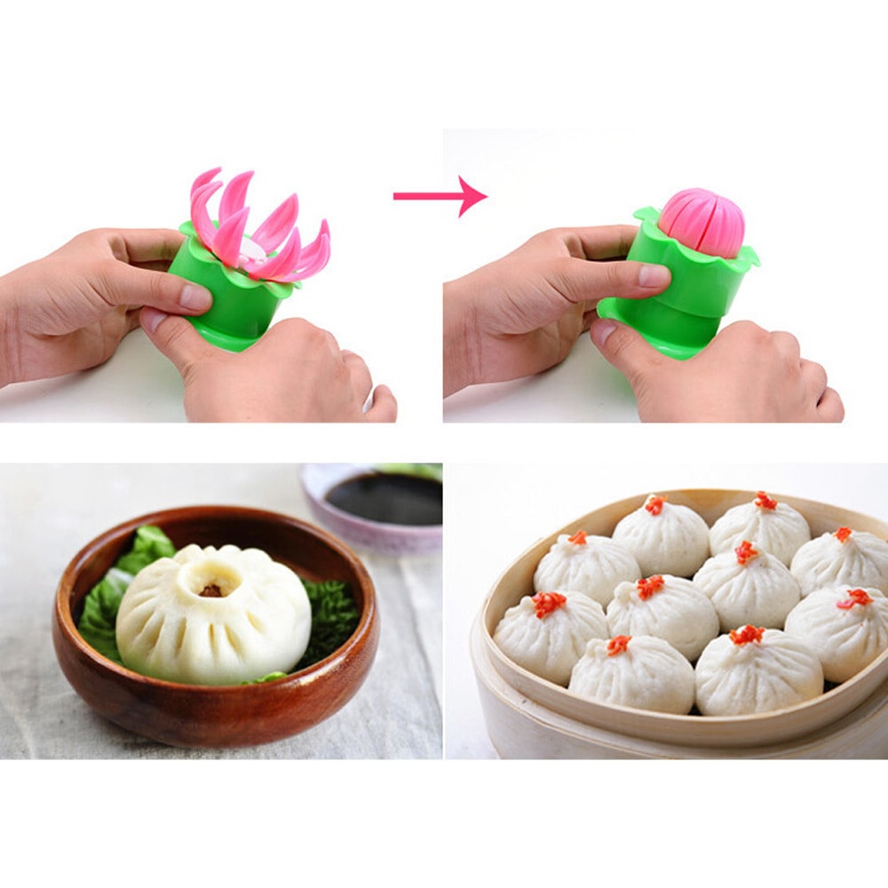 Bun Making Mould, DIY Ravioli Pastry, Steamed Stuffed Bun, Dumpling Maker Mold, Chinese Baozi Maker, Baking Tools for Ki